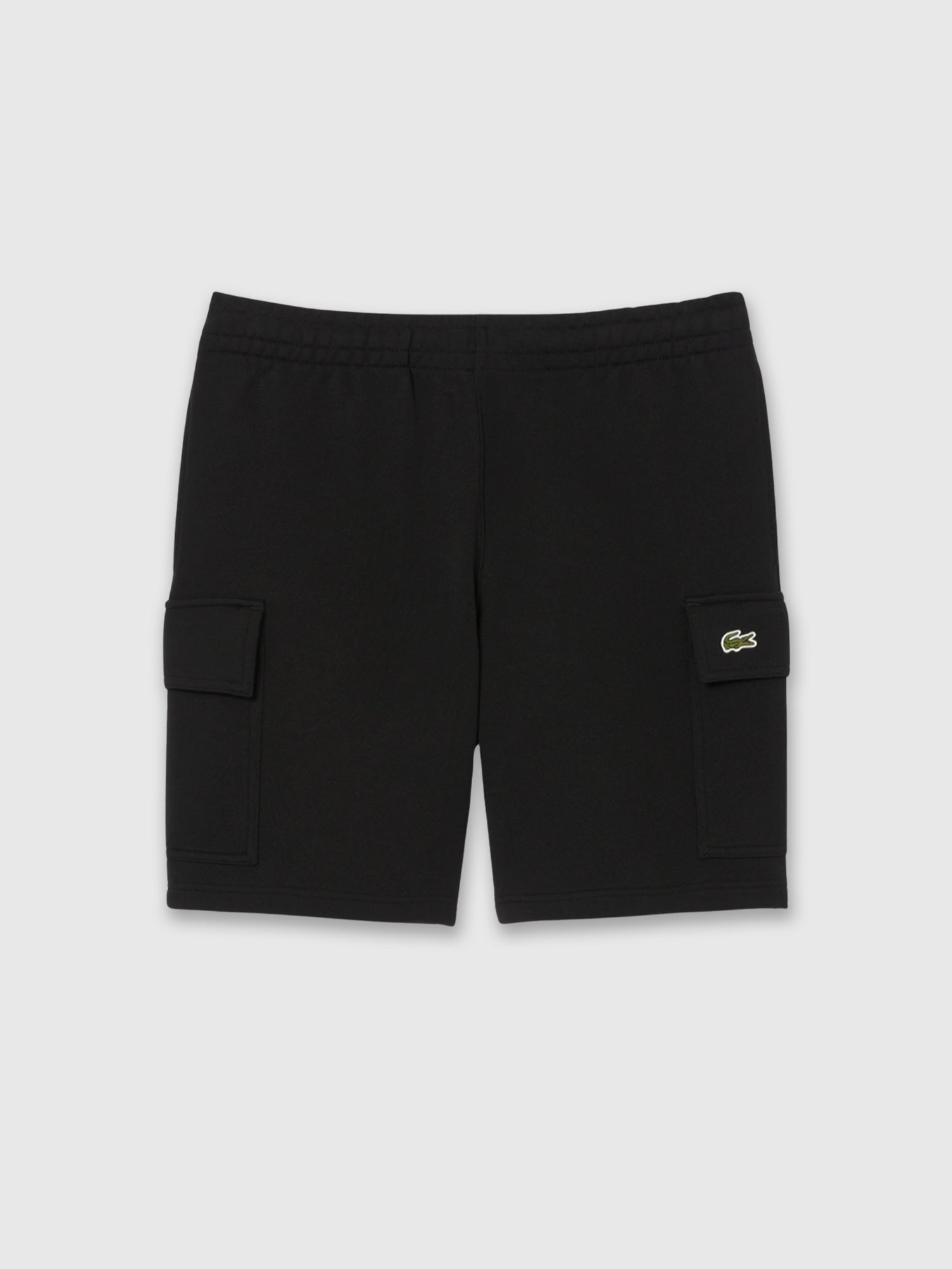 Lacoste Fleece Cargo Shorts Black from Saxumo.com