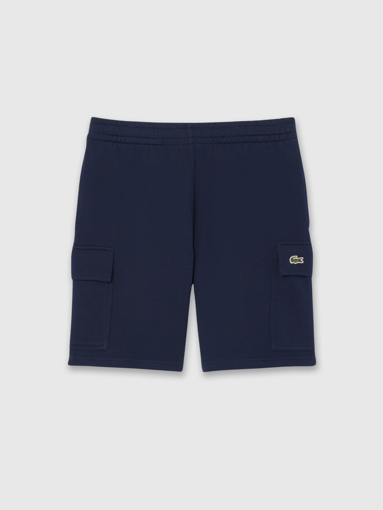 Lacoste Fleece Cargo Shorts Navy Blue from Saxumo.com