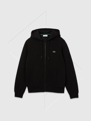 Lacoste Zip Up Fleece Black from Saxumo