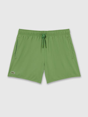 Lacoste Lightweight Swim Shorts Lettuce/Green from Saxumo.com