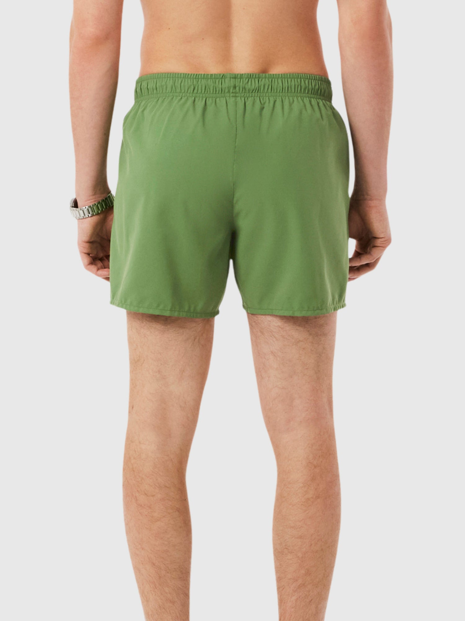 Lacoste Lightweight Swim Shorts Lettuce/Green from Saxumo.com