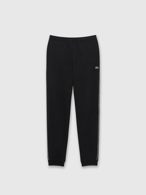 Lacoste Logo Stripe Tracksuit Pants Black from Saxumo.com