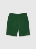 Lacoste Organic Brushed Cotton Fleece Short Green from Saxumo