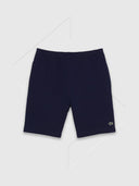 Lacoste Organic Brushed Cotton Fleece Short Navy from Saxumo