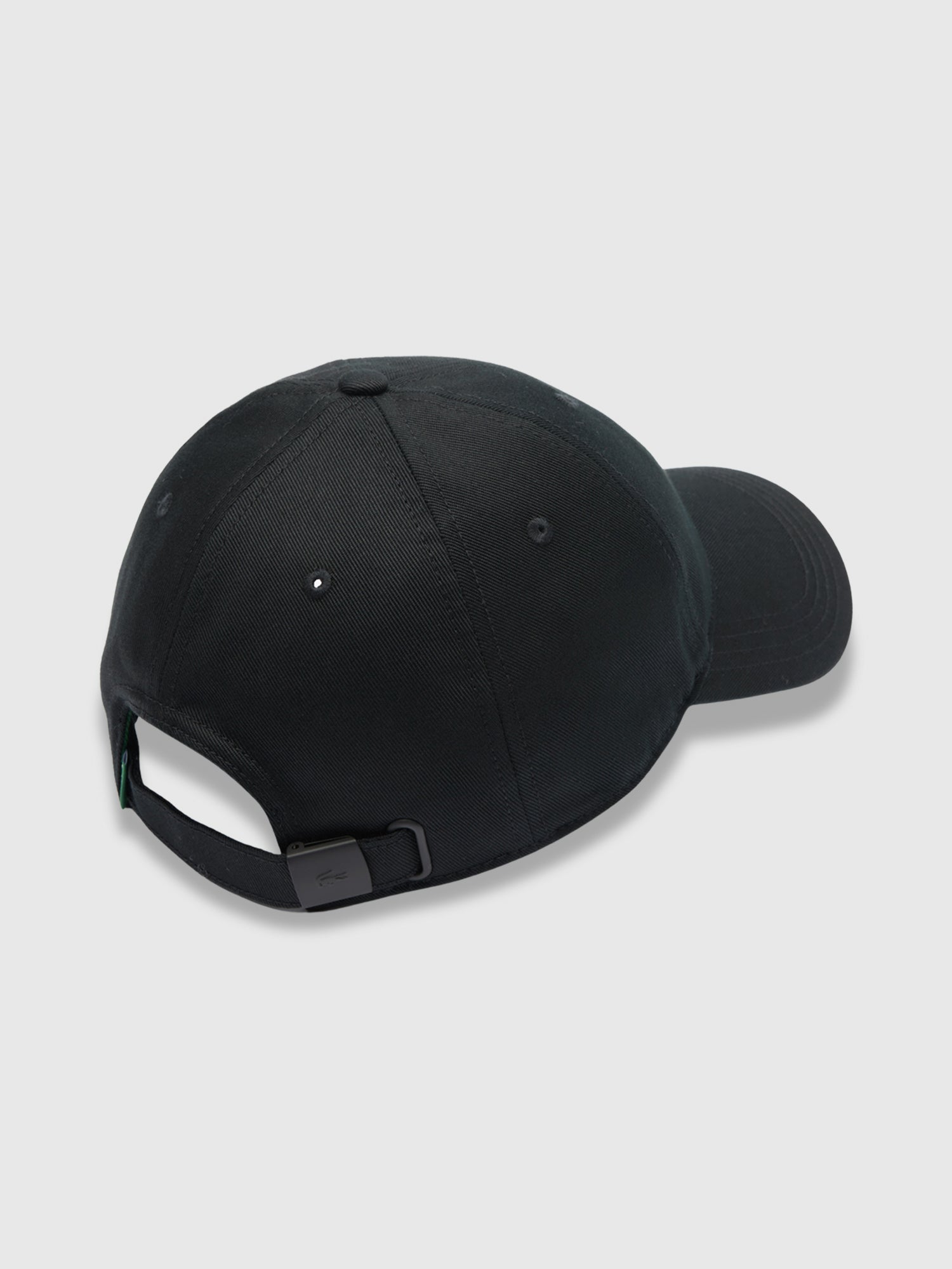 Lacoste Organic Cotton Twill Cap Black from Saxumo.com
