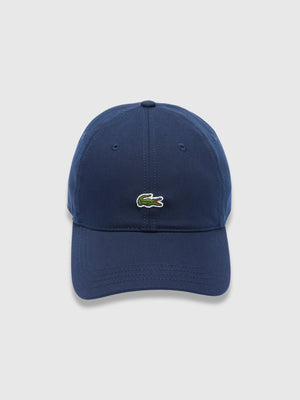 Lacoste Organic Cotton Twill Cap Navy Blue from Saxumo.com