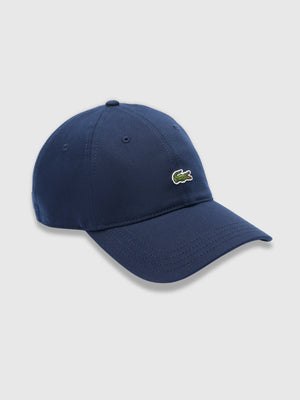 Lacoste Organic Cotton Twill Cap Navy Blue from Saxumo.com