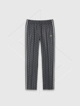 Lacoste Paris Monogram Jacquard Track Pants Black/Graphite