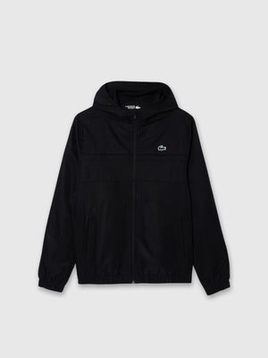 Lacoste Water Repellent Sport Track Jacket Black from Saxumo.com