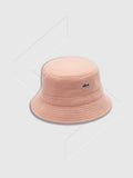 Lacoste Piqué Bucket Hat Pink