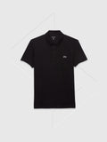 Lacoste Regular Fit Cotton Polo Shirt Black