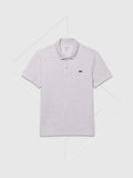 Lacoste Regular Fit Cotton Polo Shirt Grey