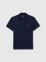 Lacoste Regular Fit Cotton Polo Shirt Navy Blue