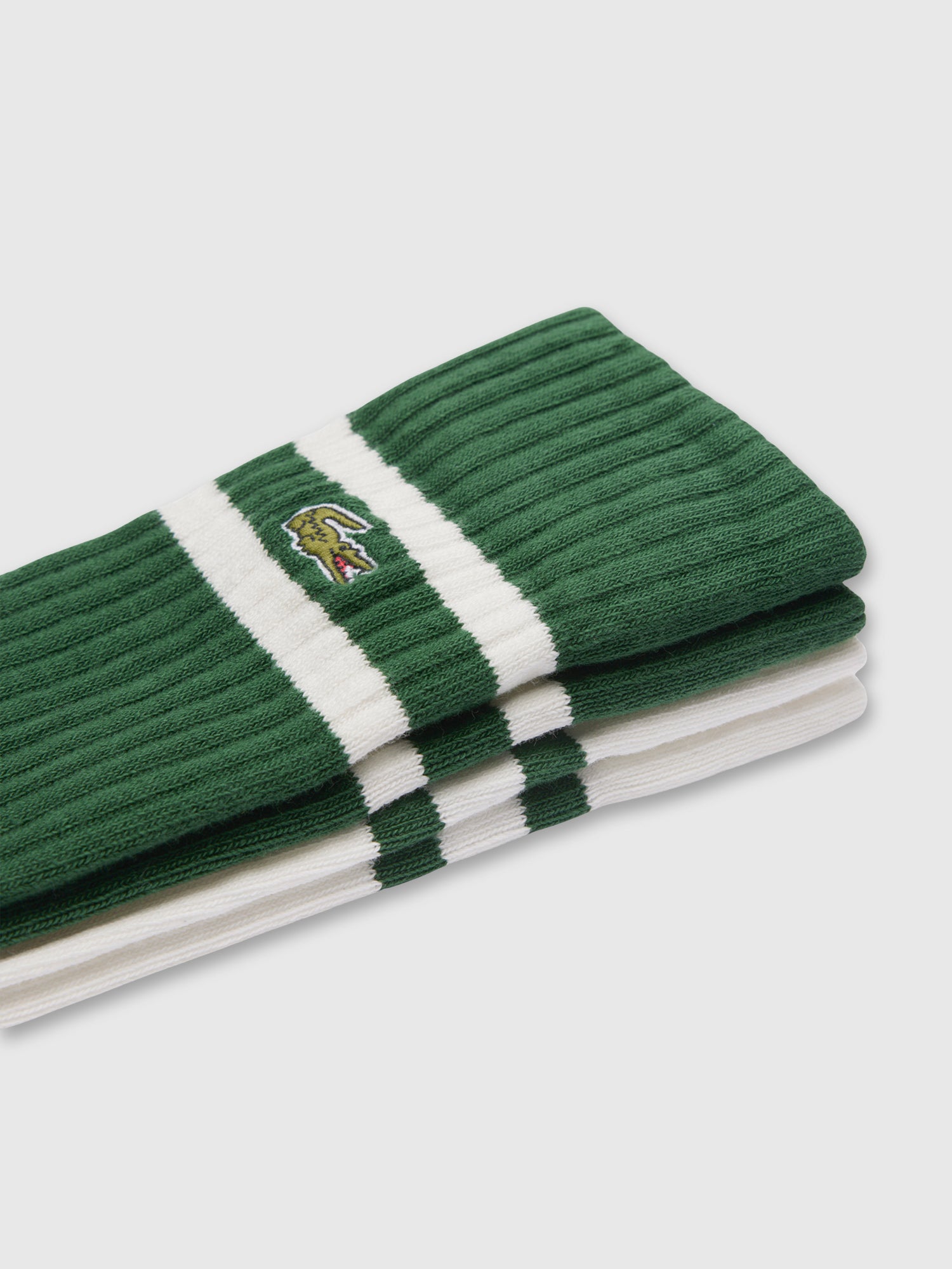 Lacoste Unisex Socks Green/Flour from Saxumo.com