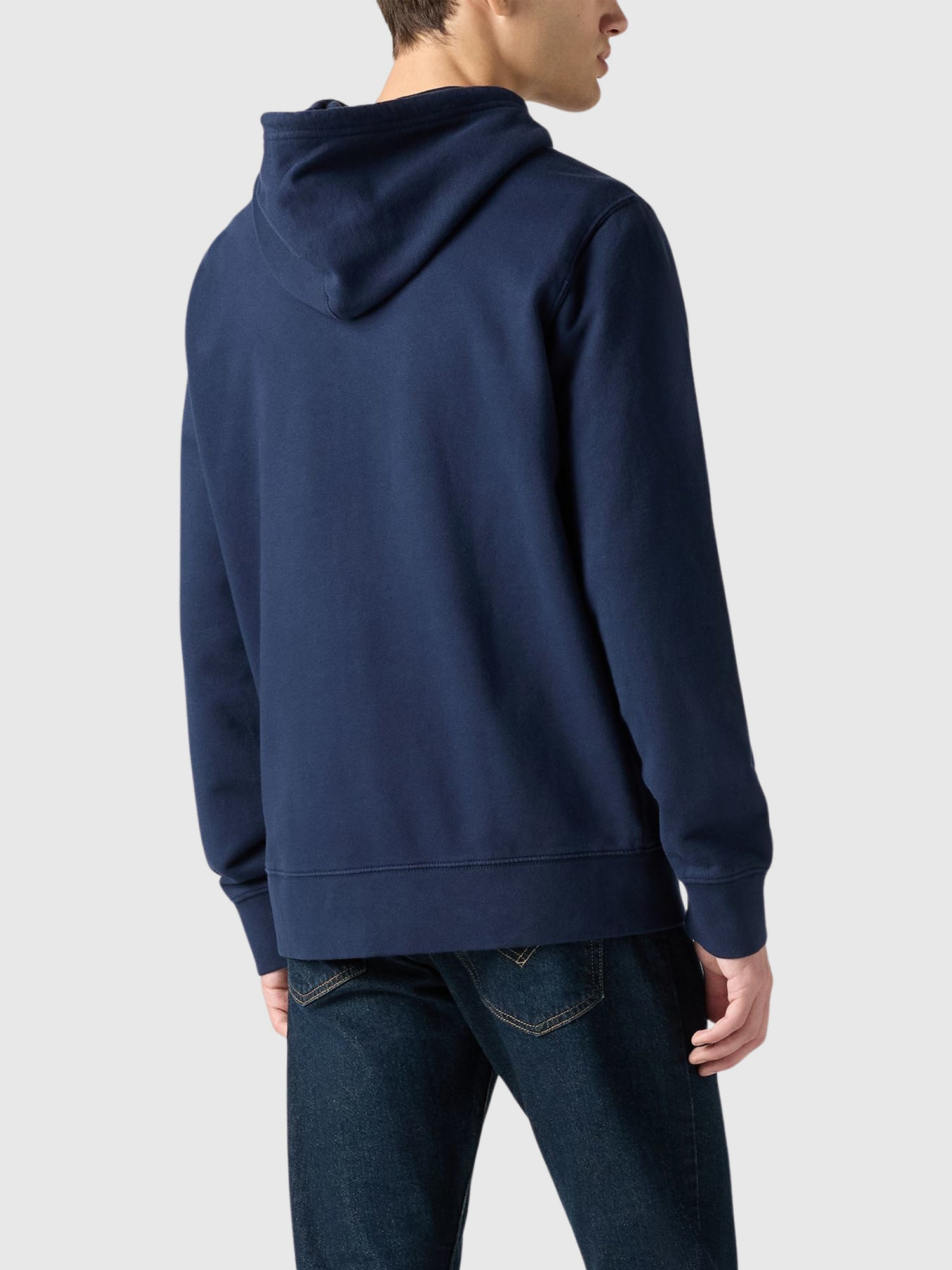 Levi's Original Zip-up Hoodie Navy from Saxumo.com