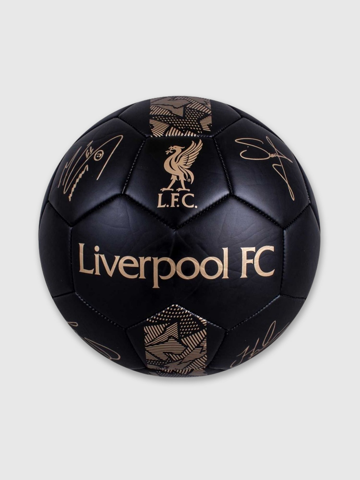 Liverpool Phantom Signature Football Black/Gold from Saxumo.com