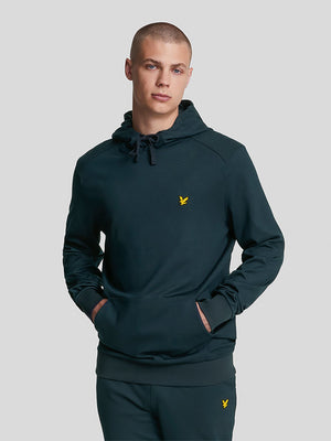 Lyle And Scott Fly Fleece Hoodie Dark Navy from Saxumo
