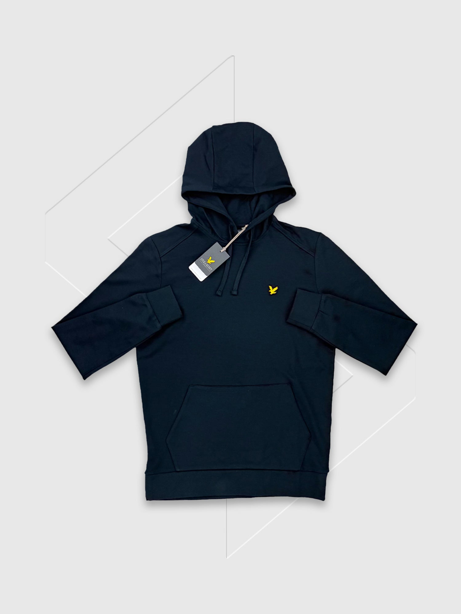 Lyle And Scott Fly Fleece Hoodie Dark Navy from Saxumo