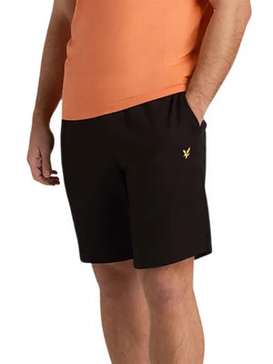 Lyle And Scott Fly Fleece Short Jet Black from Saxumo