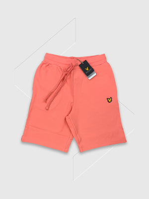 Lyle And Scott Fly Fleece Short Warm Up Pink from Saxumo
