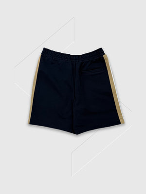 Lyle and Scott Contrast Taped Sweatshorts Dark Navy from Saxumo
