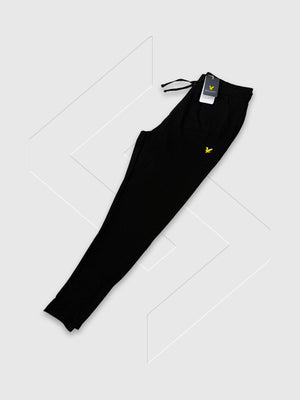 Lyle and Scott Fly Fleece Trackie Pant Jet Black from Saxumo