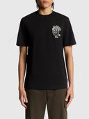Lyle and Scott Highlander Graphic T-shirt Black from Saxumo.com