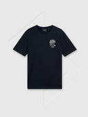 Lyle and Scott Highlander Graphic T-shirt Dark Navy from Saxumo.com