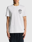 Lyle and Scott Highlander Graphic T-shirt White from Saxumo.com
