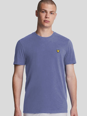 Lyle and Scott Martin SS T-shirt Explorer Blue from Saxumo