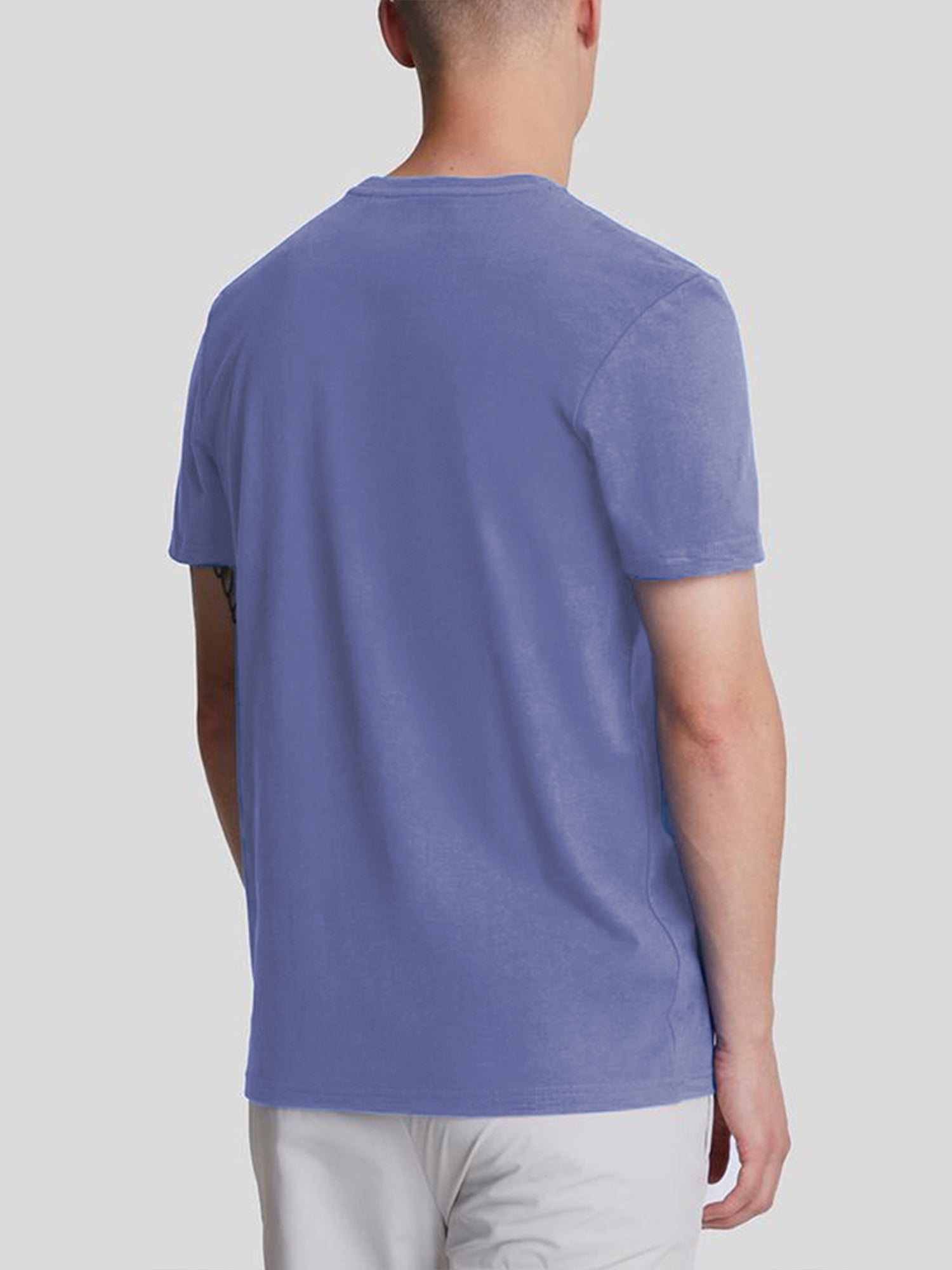 Lyle and Scott Martin SS T-shirt Explorer Blue from Saxumo