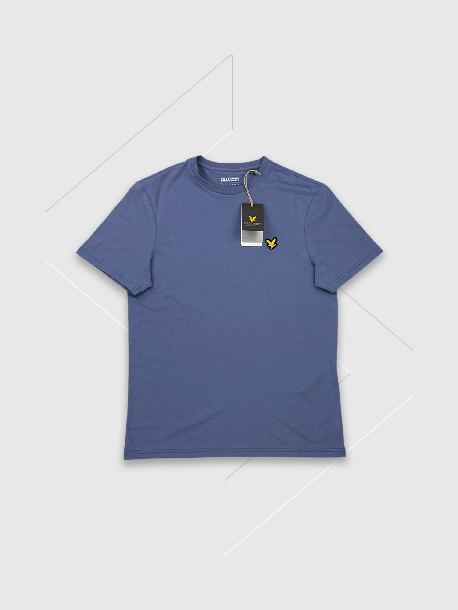 Lyle and Scott Martin SS T-shirt Explorer Blue from Saxumo