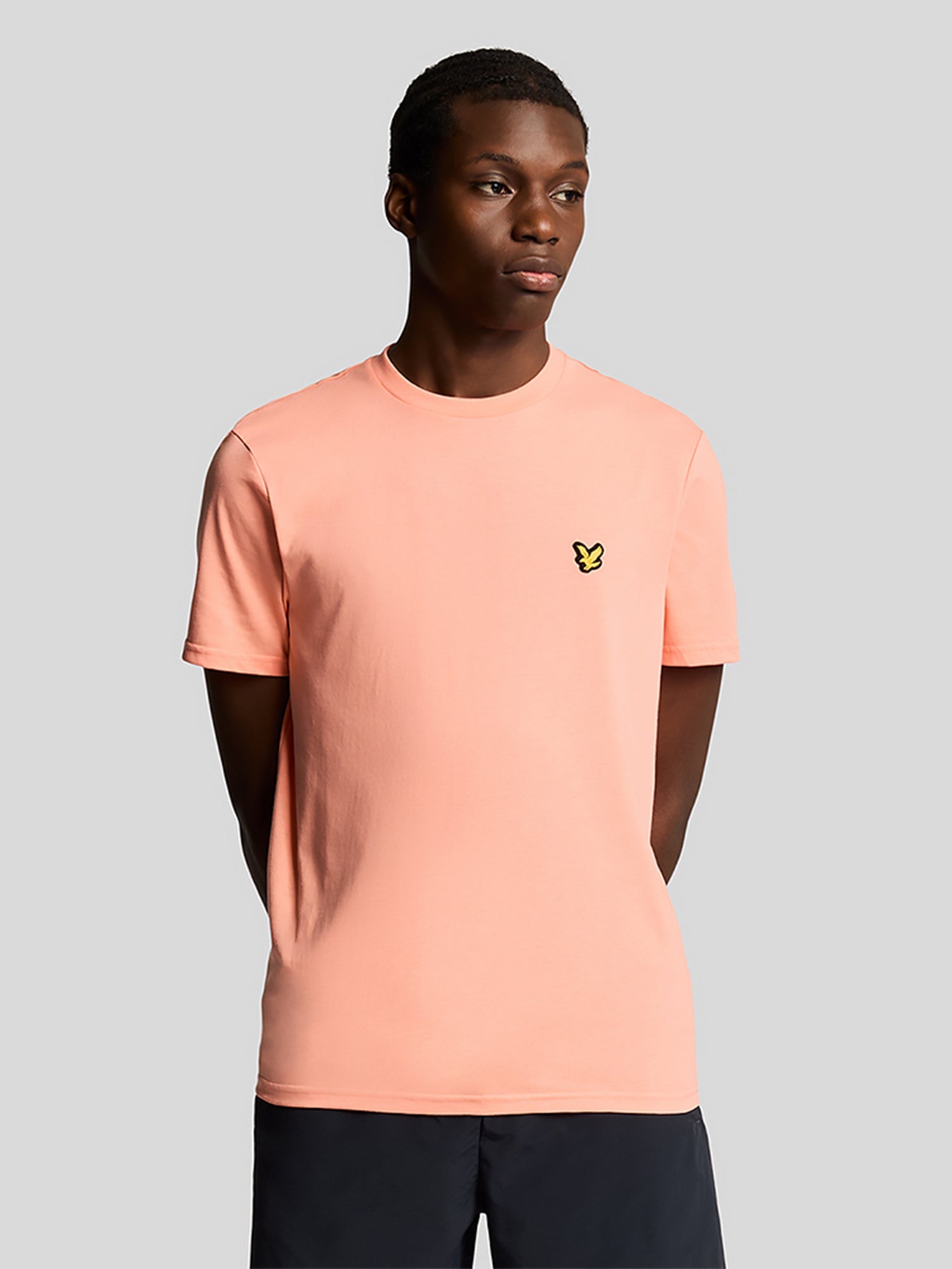 Lyle and Scott Martin SS T-shirt Warm Up Pink from Saxumo