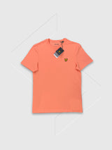Lyle and Scott Martin SS T-shirt Warm Up Pink