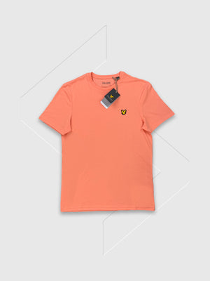 Lyle and Scott Martin SS T-shirt Warm Up Pink from Saxumo