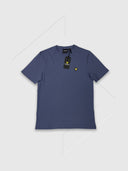 Lyle and Scott Plain T-Shirt Cool Indigo from Saxumo