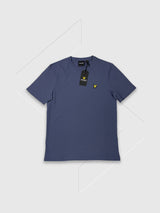 Lyle and Scott Plain T-Shirt Cool Indigo