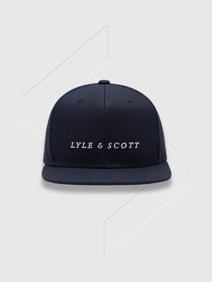 Lyle and Scott Script Cap Dark Navy from Saxumo.com
