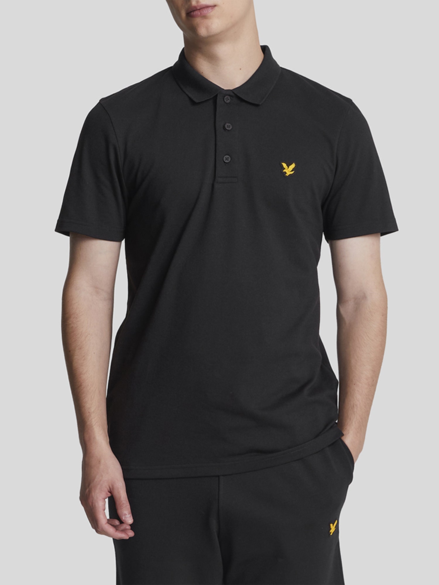 Lyle and Scott Sports SS Polo Shirt Black from Saxumo