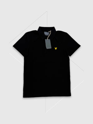 Lyle and Scott Sports SS Polo Shirt Black from Saxumo
