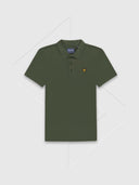 Lyle and Scott Sports SS Polo Shirt Catus Green
