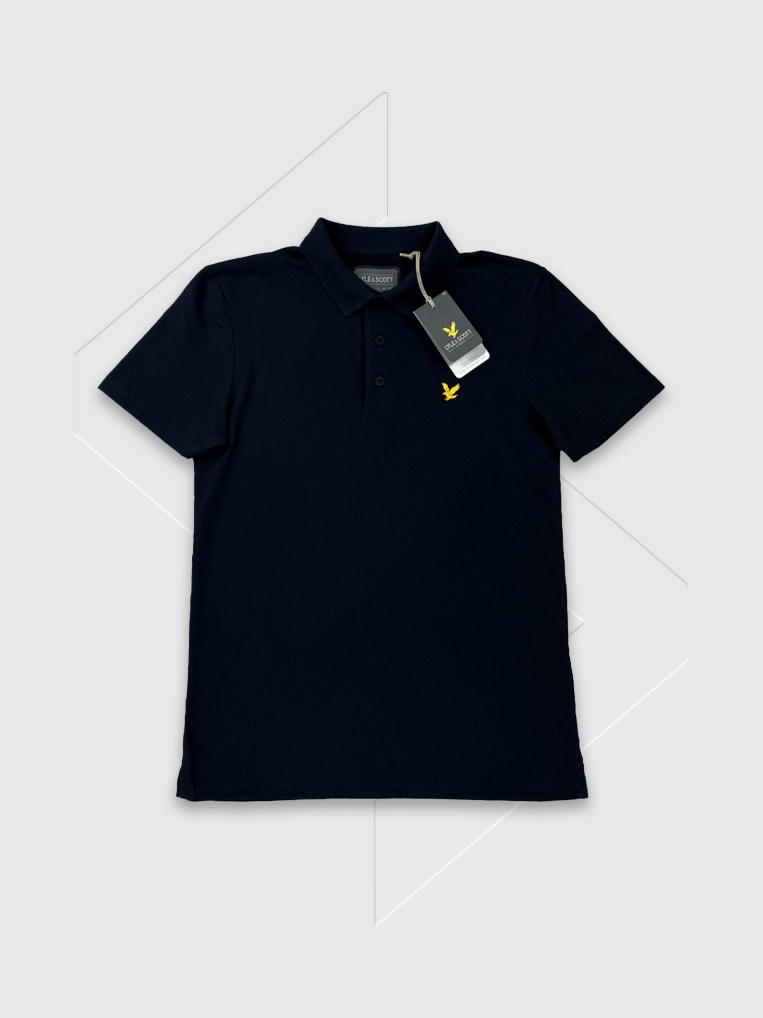 Lyle and Scott Sports SS Polo Shirt Dark Navy from Saxumo