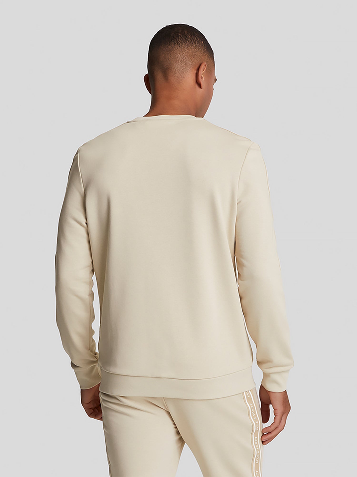 Lyle and Scott Sports Tape Fleece Tracksuit Set Viaduct from Saxumo