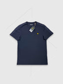 Lyle and Scott Sports Tape T-shirt Dark Navy from Saxumo