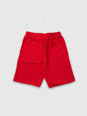 Lyle and Scott Sweat Short Flare Red from Saxumo