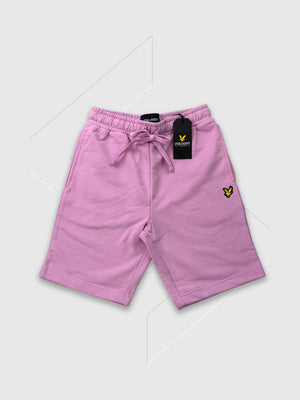 Lyle and Scott Sweat Short Power Pink from Saxumo