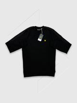 Lyle and Scott Tape Crew Neck Jet Black
