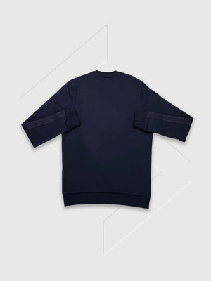 Lyle and Scott Tape Crew Neck Sweatshirt Graphite from Saxumo