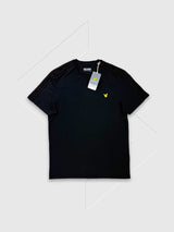 Lyle and Scott Tape T-shirt Jet Black