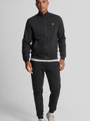 Lyle and Scott Tape Trackie Pant Jet Black from Saxumo